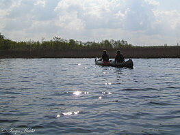 Start auf dem Käbelicksee